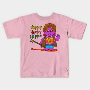 happy hippy hippo Kids T-Shirt